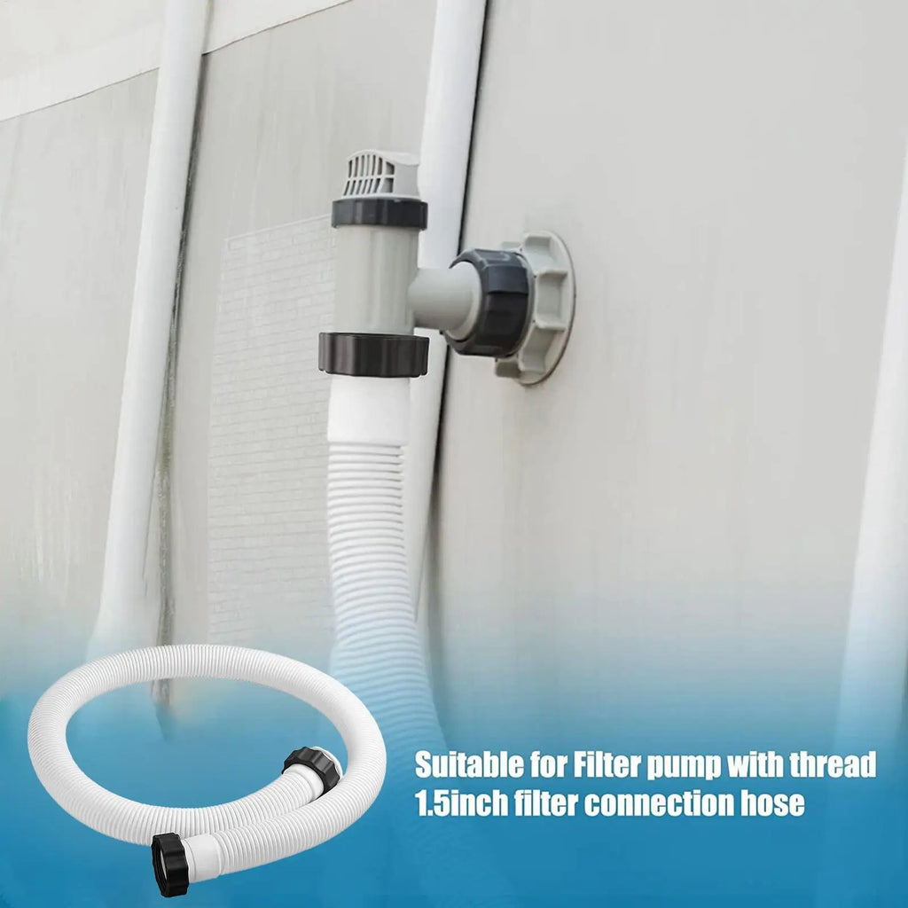 Pool Pump Replacement Hose – 59" Quick-Connect Flexible Pipe Pool Pump Hose Babs