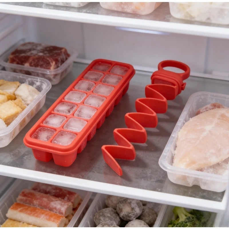 Easy Release Press Ice Cube Mold – Eco-Friendly & Reusable Ice Cube Mold Babs