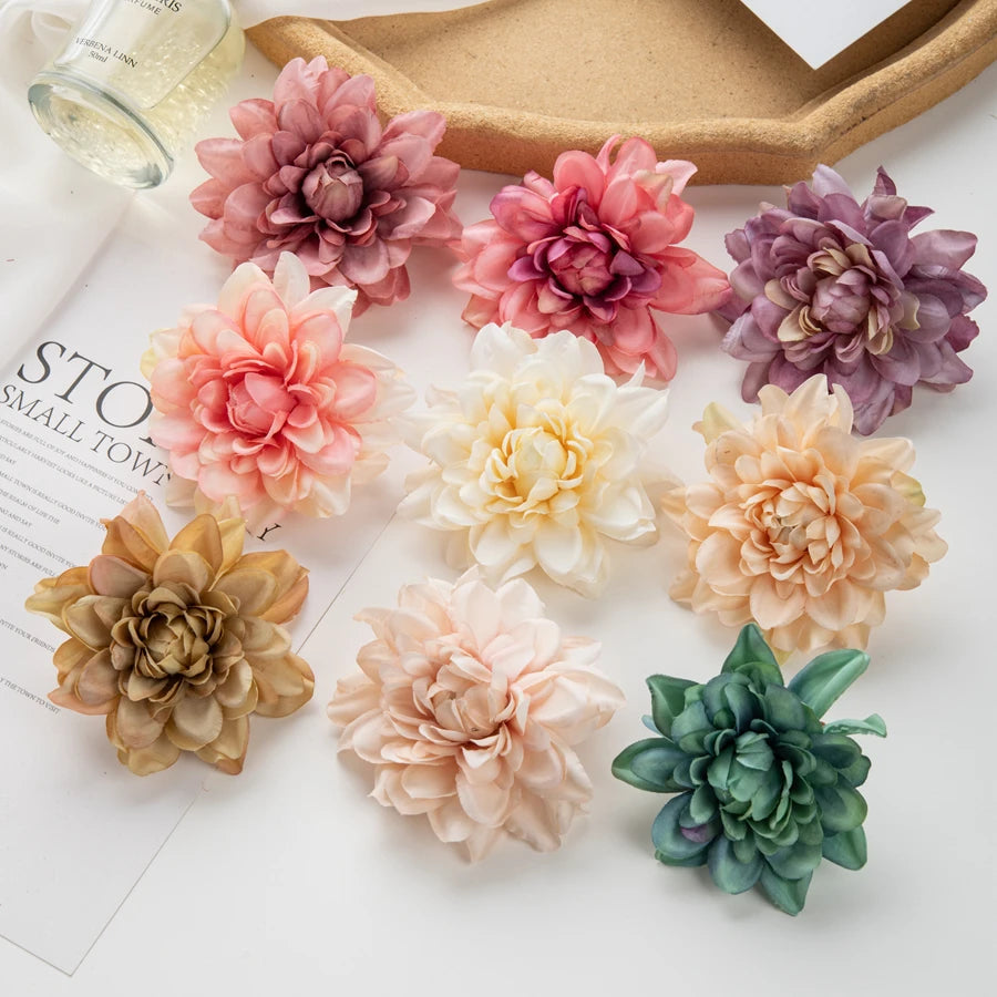 Silk Chrysanthemum Artificial Flowers – Wedding & Home Decor Artificial Silk Flowers Babs