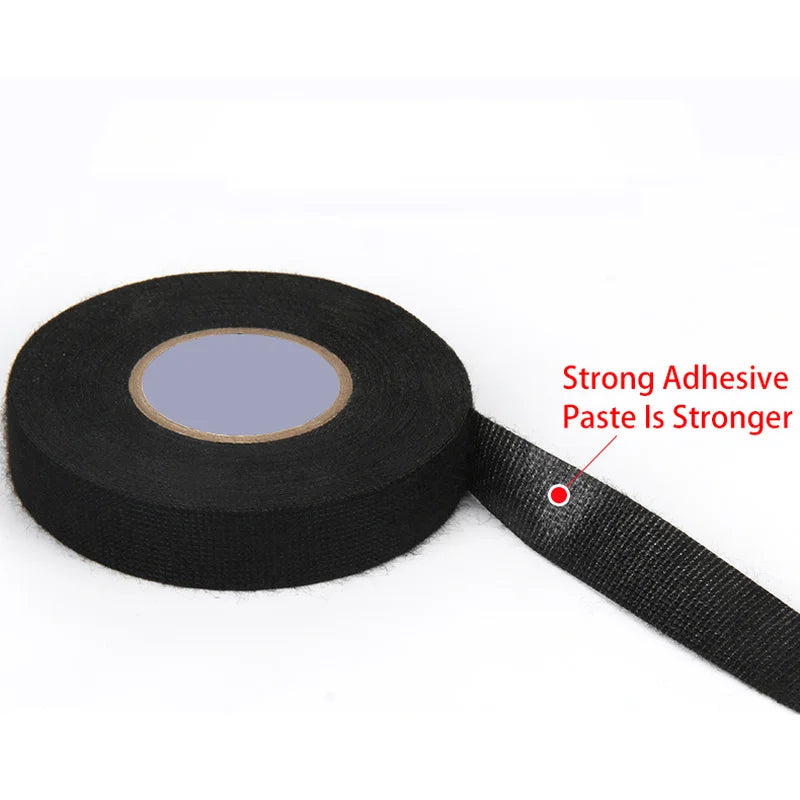 15M Heat-Resistant Flannel Tape – Car Wiring Harness Protection Wiring Harness Tape Babs