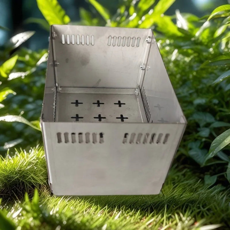 Stainless Steel Flower Pot | Minimalist Luxury Succulent Planter Decorative Plant Pot Babs
