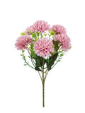 Artificial Silk Ball Chrysanthemum Flowers – Wedding & Home Decor Artificial Silk Flowers Babs color 2 2 pcs