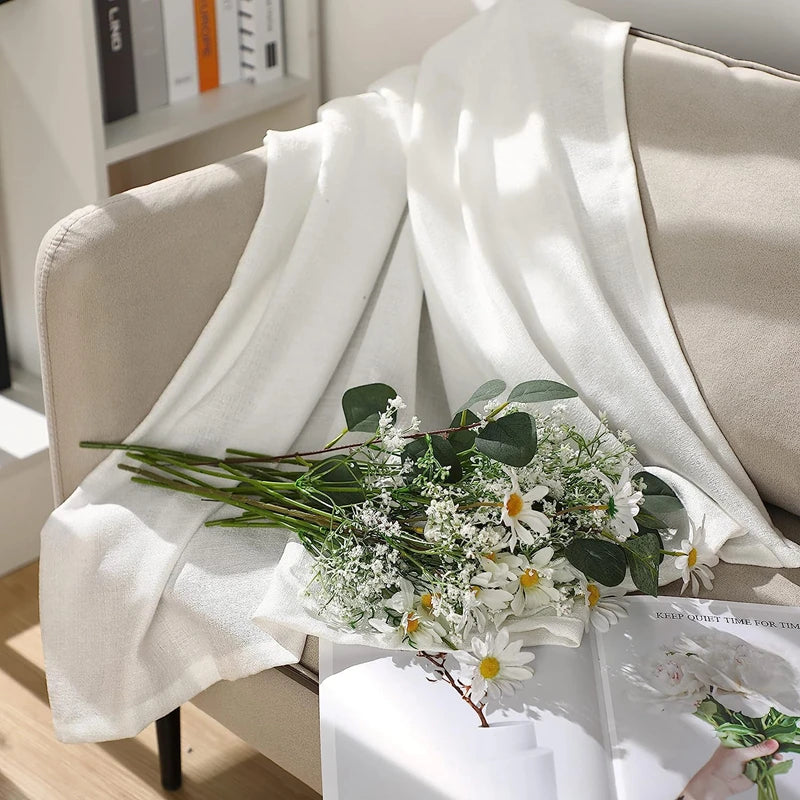 Gypsophila Artificial Flowers 16-Stem Bundle – Wedding Décor Artificial Flower Bundle Babs