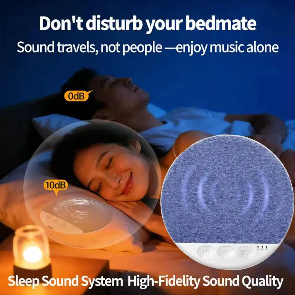 Mini Bluetooth Pillow Speaker – White Noise & Sleep Timer Bluetooth Pillow Speaker Babs
