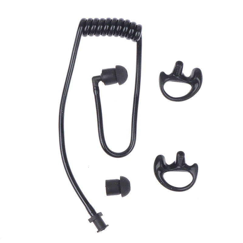 Walkie Talkie Acoustic Tube Earpiece Replacement – Coil & Earmold Radio Earpiece Kit Babs
