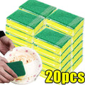 Heavy Duty Dish Scrubber Sponge – Stink-Free Kitchen Cleaning Kitchen Scrubber Sponge Babs 20pcs