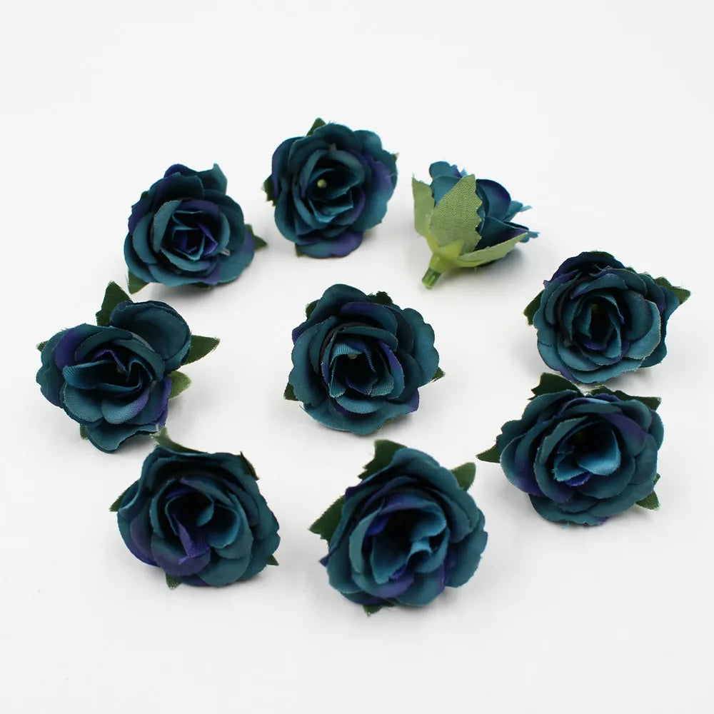 20Pcs Mini Silk Rose Flower Heads for DIY Wedding & Home Decor Artificial Flower Heads Babs 1 20Pcs