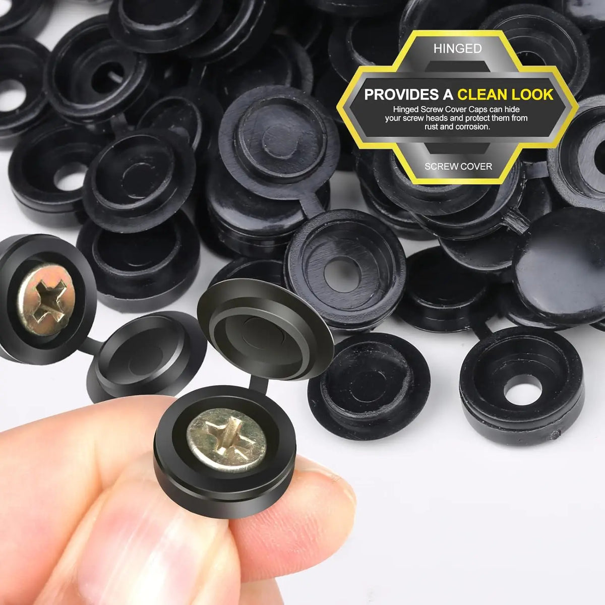 Plastic Screw Cover Caps – Decorative Bolt & Nut Covers Screw Cover Caps Babs