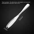 3-in-1 Stainless Steel Butter & Cheese Knife with Holes Cheese Butter Knife Babs Silver