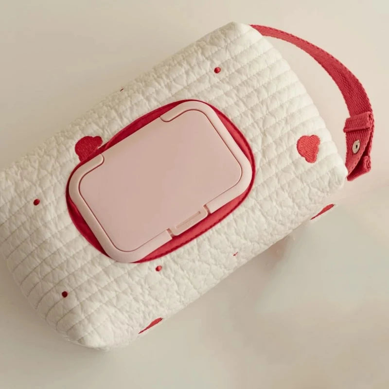 Cartoon Bear Tissue & Wet Wipes Hanging Bag – Car Organizer Tissue Box Holder Babs A