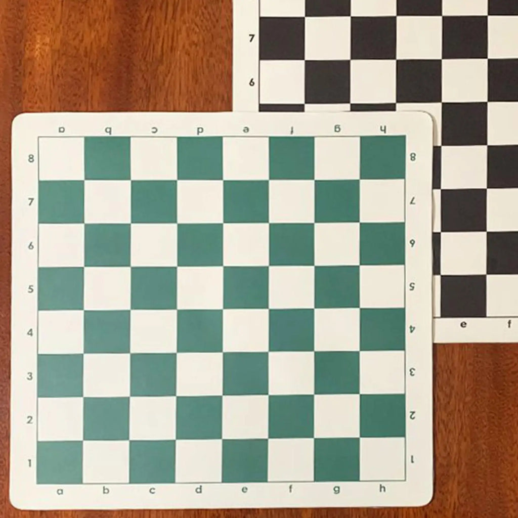 Roll-Up PU Leather Chess Board – Portable Tournament Mat Chess Board Mat Babs