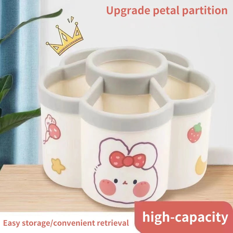 360° Rotating Pen Holder | Large Capacity Desktop Organizer Rotating Pen Holder Babs