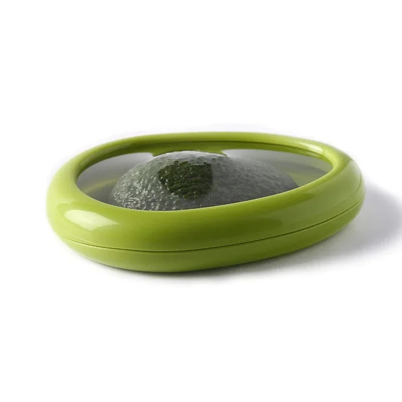 Fresh-Keeping Storage Box for Avocado, Tomato & Veggies Food Storage Container Babs green
