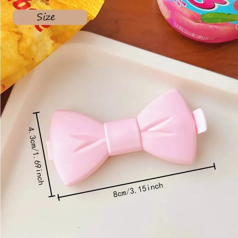 5-Pack Kawaii Pink Bow Food Sealing Clips – Moisture-Proof Food Sealing Clips Babs
