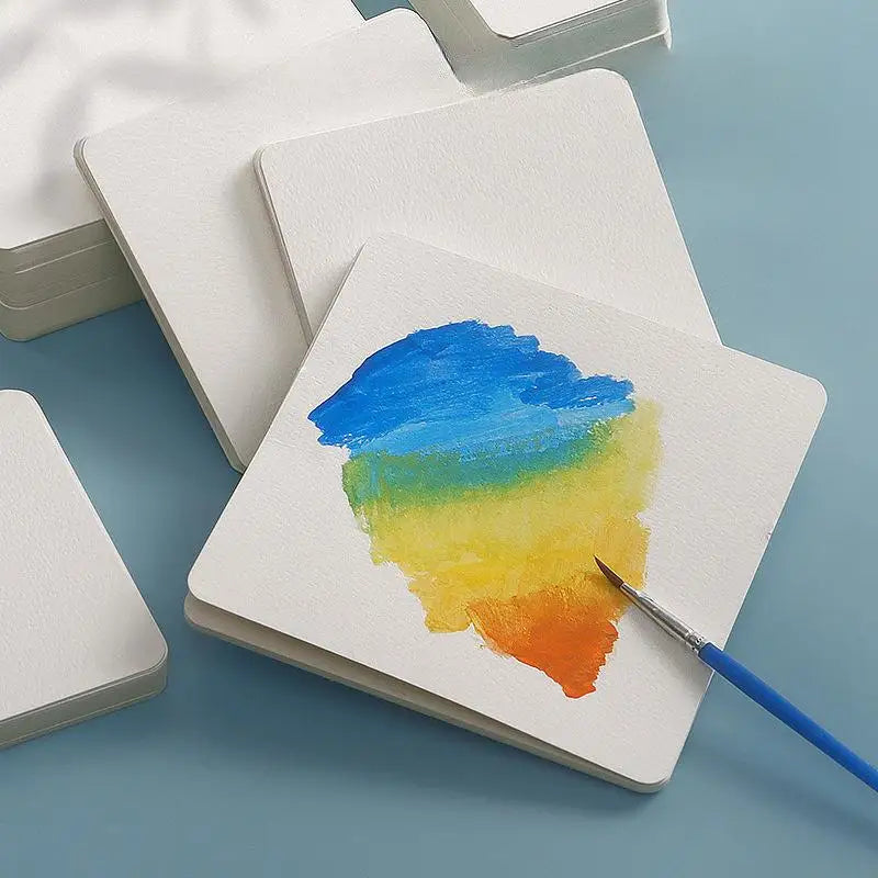 50pcs Blank Watercolor Postcards – Double-Sided Art Paper Cards Watercolor Art Paper Babs