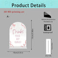Pink Bowtie Acrylic Table Number Holder | Wedding Décor Table Number Holder Babs pink