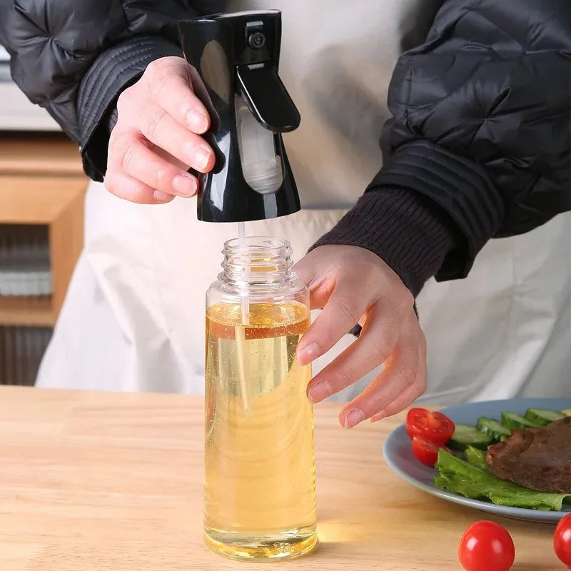 Oil Spray Bottle 200ml/300ml – Kitchen BBQ Baking Sprayer Oil Spray Bottle Babs