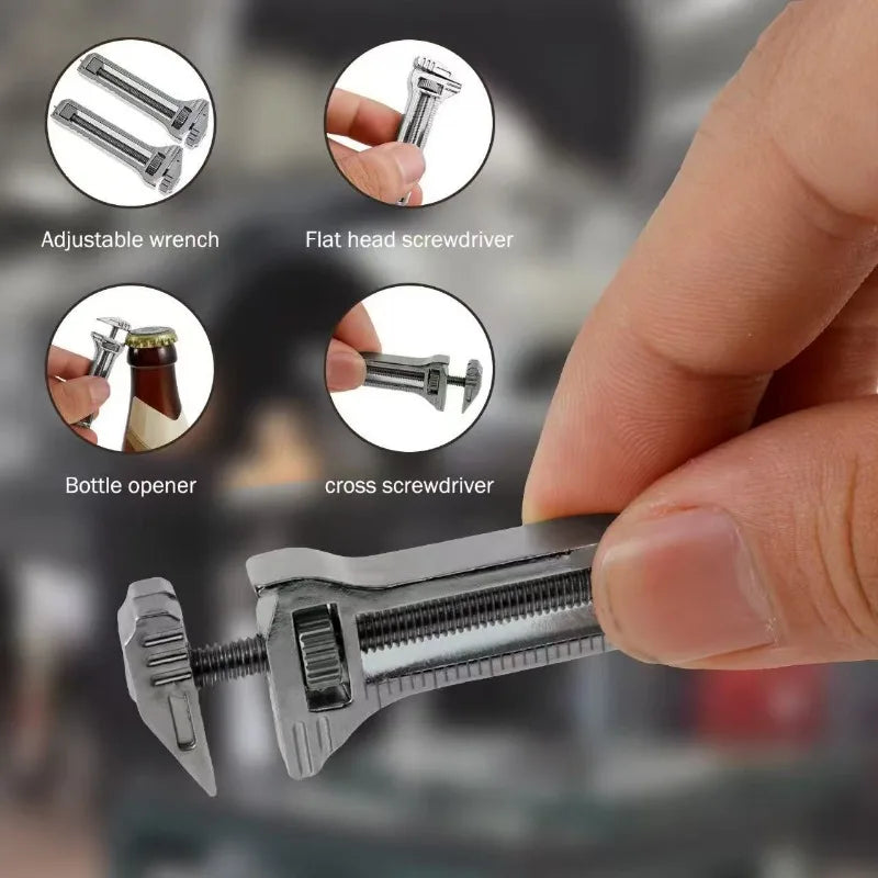 EDC Portable Multi-Tool Key Ring – Wrench & Screwdriver EDC Multi-Tool Babs