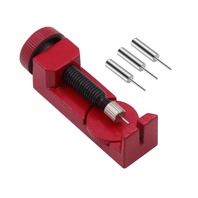 Mini Metal Watch Band Link Remover & Strap Adjuster Tool Watch Repair Tool Babs Red