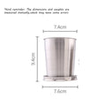 Stainless Steel Folding Telescopic Cup | Portable Camping Cup Folding Camping Cup Babs L 250ML