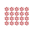 20Pcs Christmas Candy Pendants – Plastic Tree Ornaments Christmas Tree Ornaments Babs 0.6x2.4cm