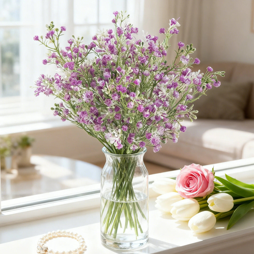 Artificial Gypsophila Flower Branch for Wedding & Home Décor Artificial Flower Branch Babs