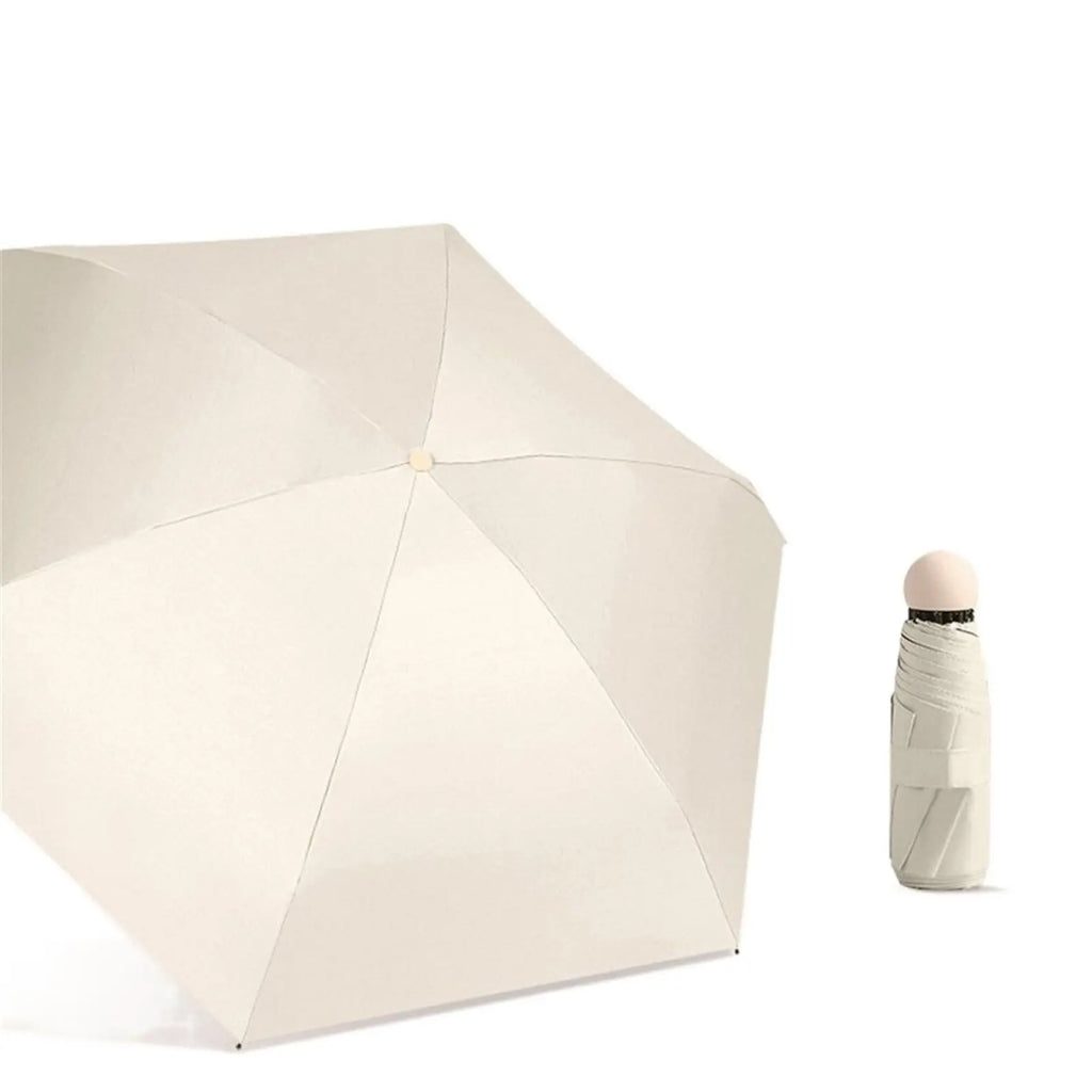 Mini Capsule Umbrella – Windproof, UV & Rain Protection Travel Portable Travel Umbrella Babs