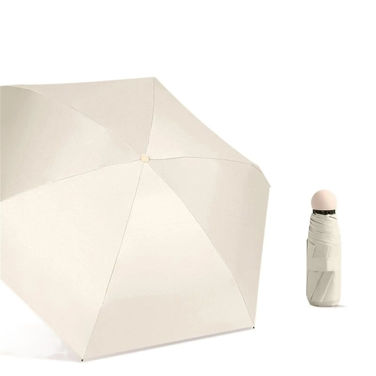 Mini Capsule Umbrella – Windproof, UV & Rain Protection Travel Portable Travel Umbrella Babs
