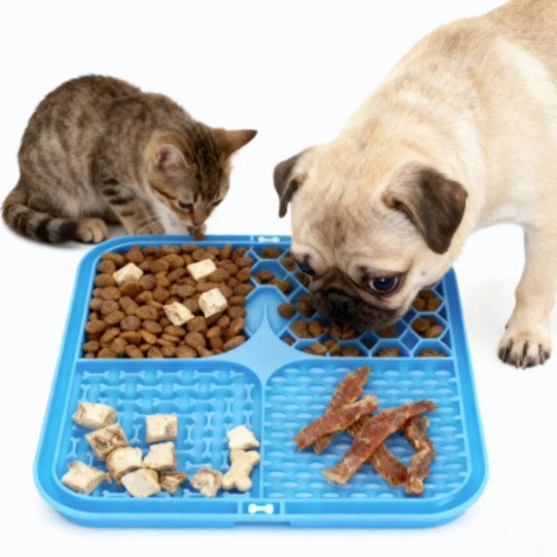 Dog Slow Feeder Lick Mat with Suction Cup – All Breeds Slow Feeder Lick Mat Babs
