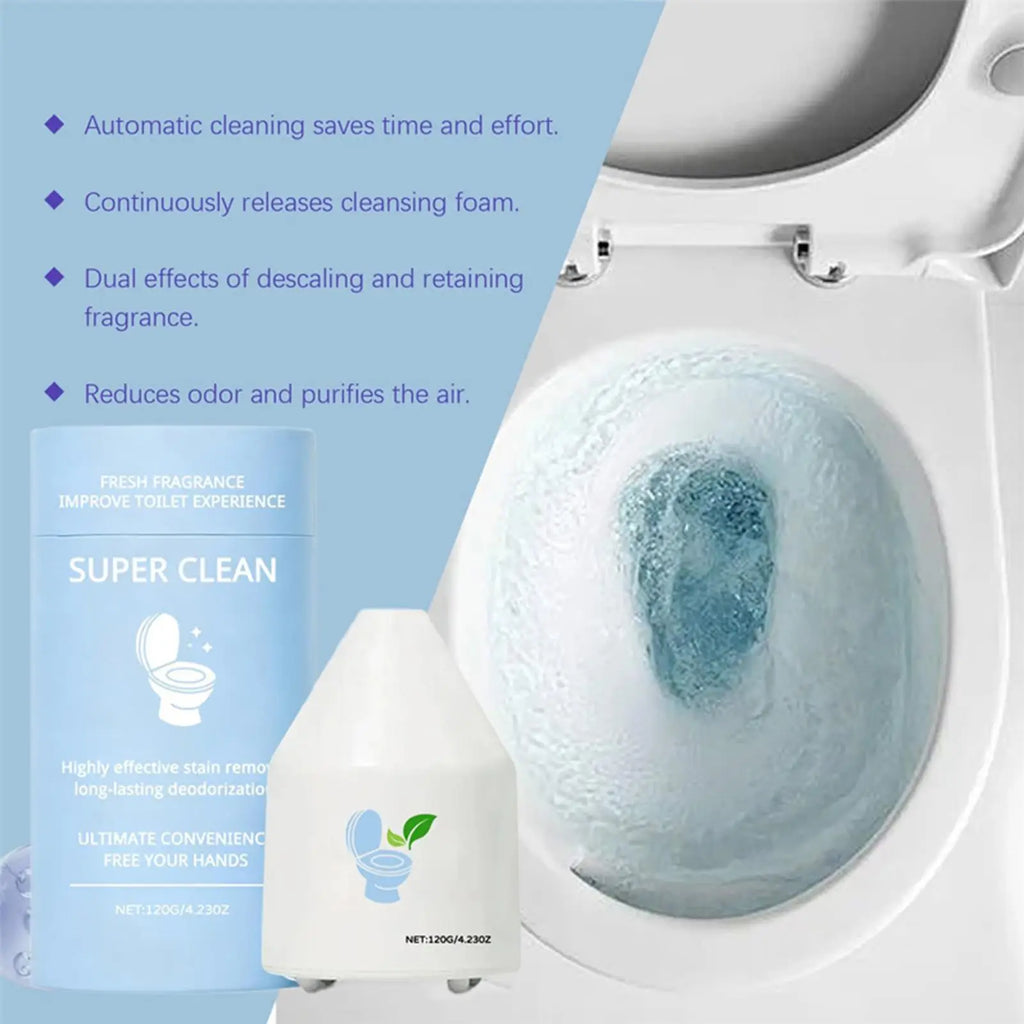 Automatic Toilet Cleaner – Descaling, Deodorizing Tablet Toilet Tank Cleaner Babs