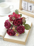 Artificial Silk Peony Flowers for Wedding & Home Décor Artificial Silk Flowers Babs color 1 1 PC