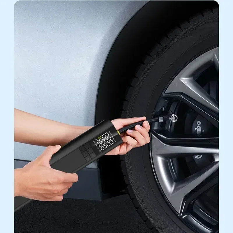 Portable Car Tire Inflator Pump – Digital Display, 150PSI Tire Inflator Pump Babs