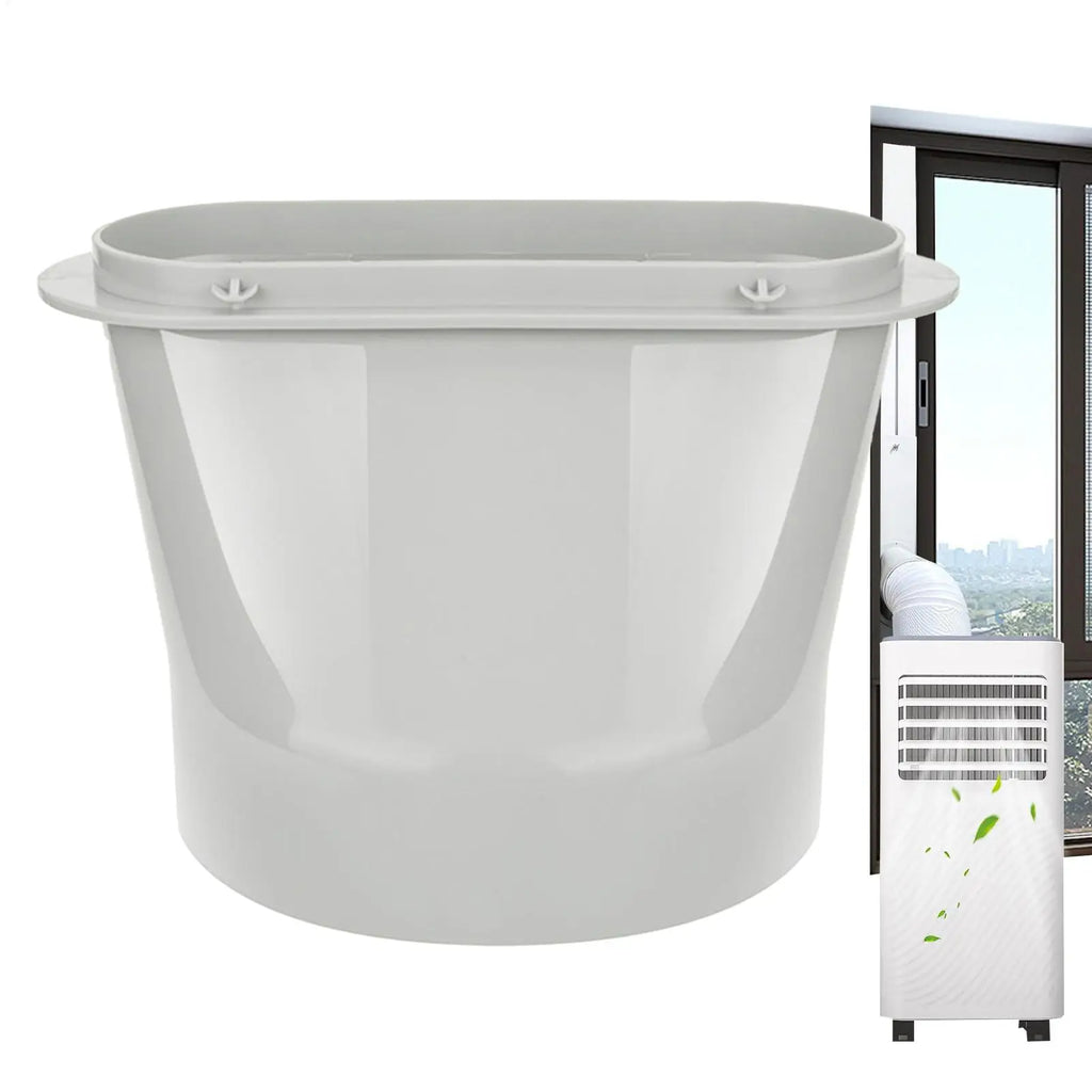 Portable AC Exhaust Hose Adapter | Window Vent Baffle Connector AC Hose Adapter Babs
