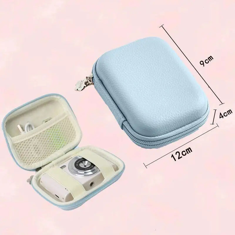 Mini Digital Camera Protective Case with Mesh Pocket & Cover Camera Protective Case Babs Blue