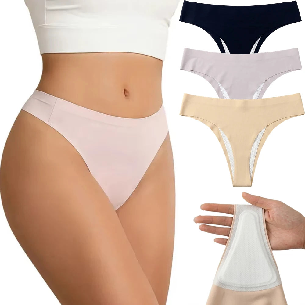 2PCS Women's Camel Toe Concealer Thongs – No Show Underwear Women's Concealer Underwear Babs