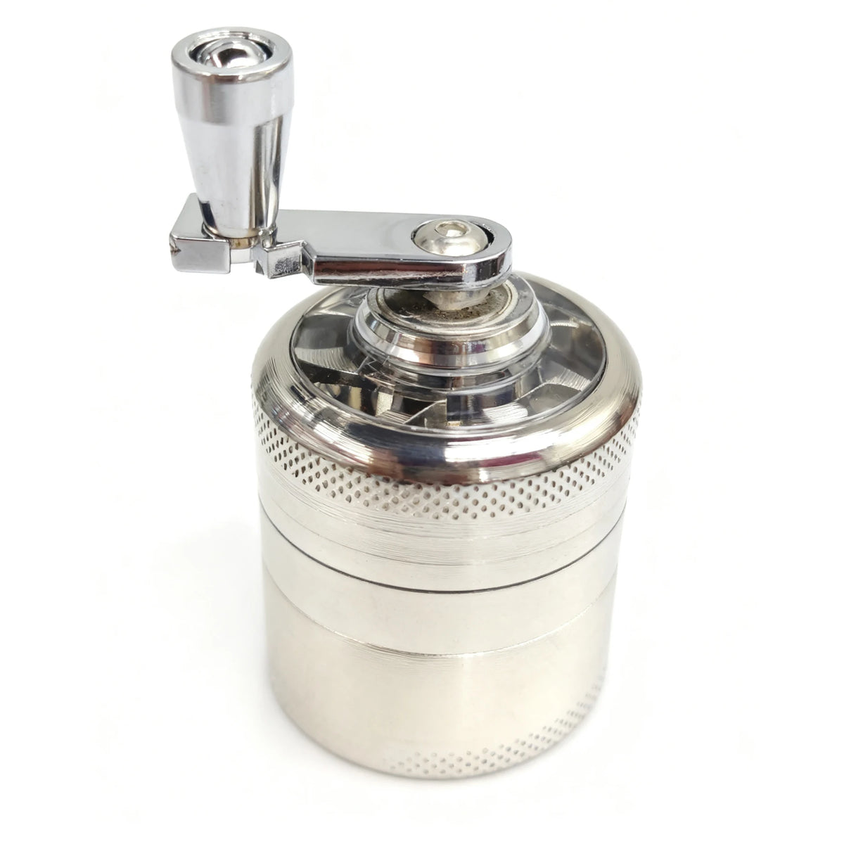 Hand Operated Spice & Nut Grinder – Nutmeg, Pepper, Salt Spice Grinder Mill Babs Silver