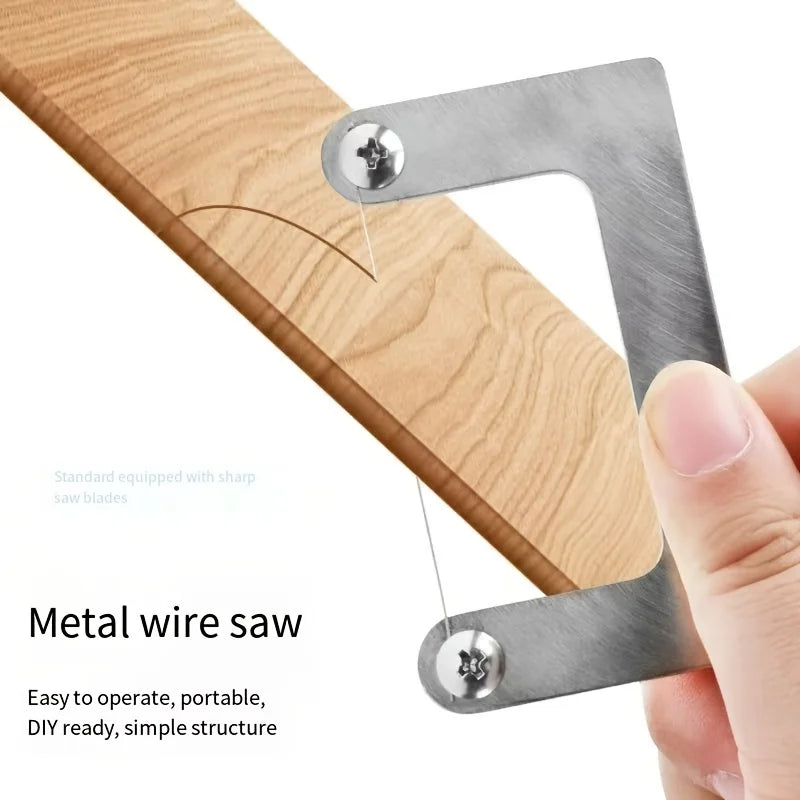 Mini Wire Saw Cutter – Rust-Proof DIY Woodworking Tool Mini Hand Saw Babs