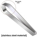 Stainless Steel Kitchen Tweezers – Fish Bone & Feather Remover Kitchen Food Tweezers Babs Flat mouth