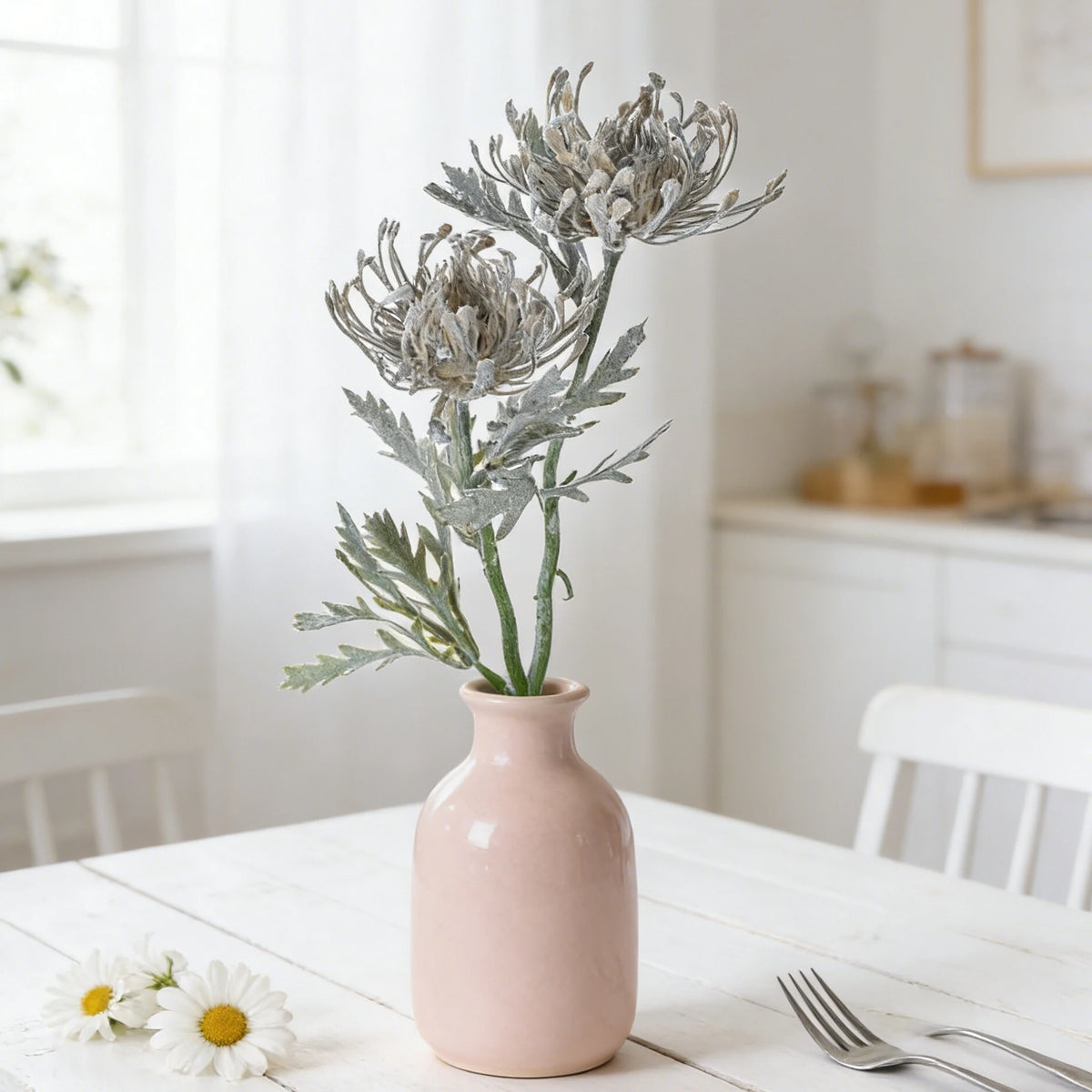 Artificial Leucospermum Fake Flowers – Wedding & Home Décor Artificial Flowers Babs