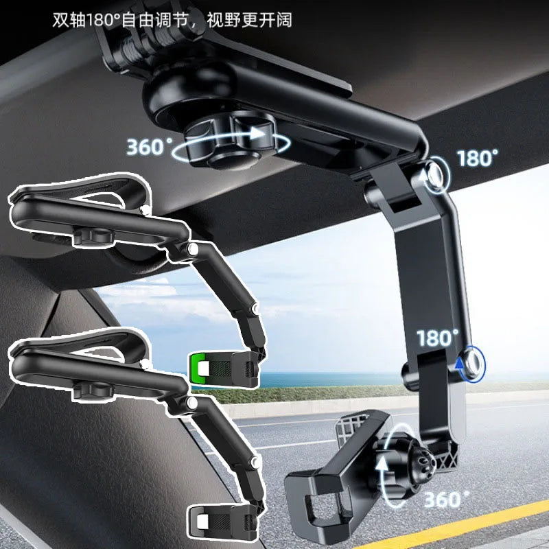 360° Rotating Car Sun Visor Phone Holder – Universal Mount Car Phone Holder Babs
