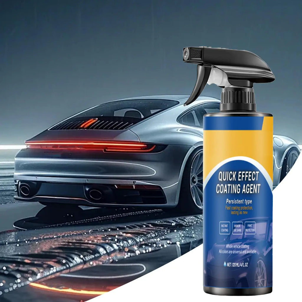 120ml Ceramic Coating Spray – Quick-Dry Hydrophobic Car Polish Ceramic Coating Spray Babs