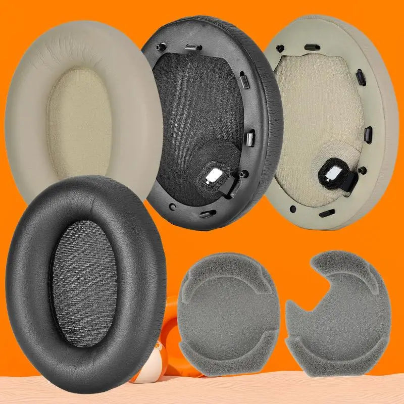 2Pcs Memory Foam Ear Pads for WH-1000XM3 & WH-1000XM4 Headphone Ear Pads Babs