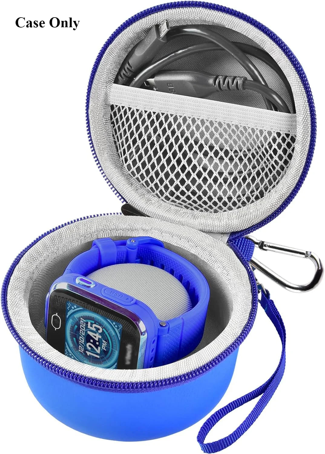 VTech KidiZoom DX2 DX3 Smartwatch Case & Organizer Box Smartwatch Carrying Case Babs Blue