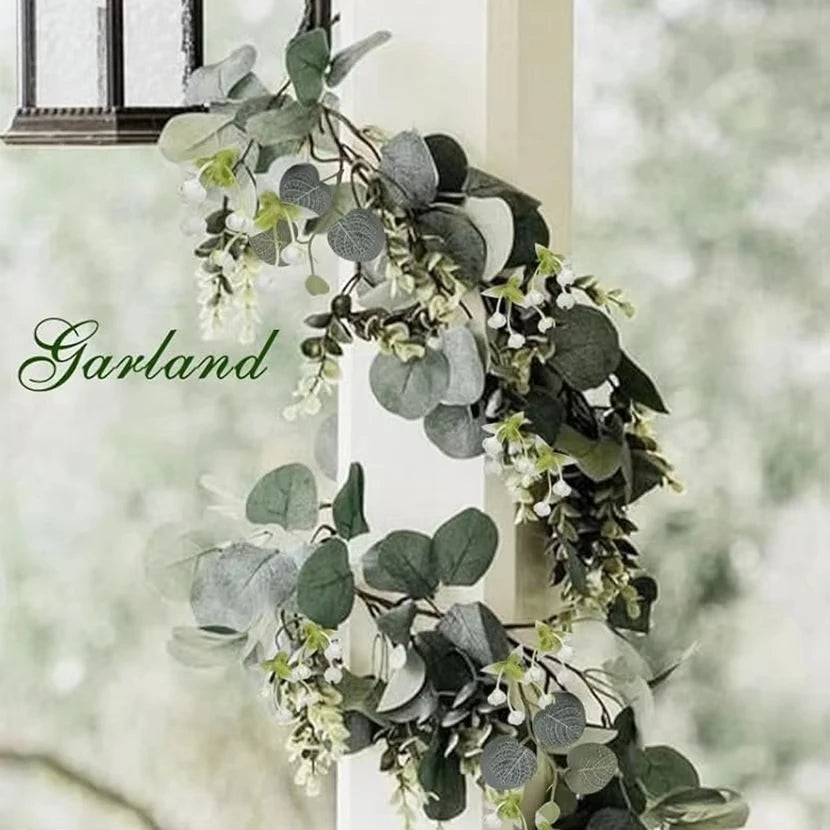 Artificial Green Leaf Vine – Wedding Arch & Wall Hanging Decor Artificial Vine Decor Babs