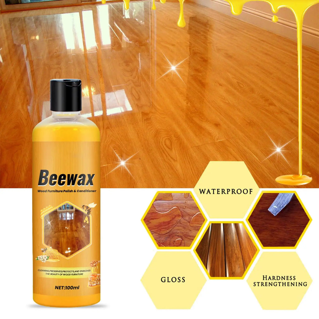 Natural Beeswax Wood Furniture Polish & Cleaner Spray 100ml Wood Furniture Polish Babs