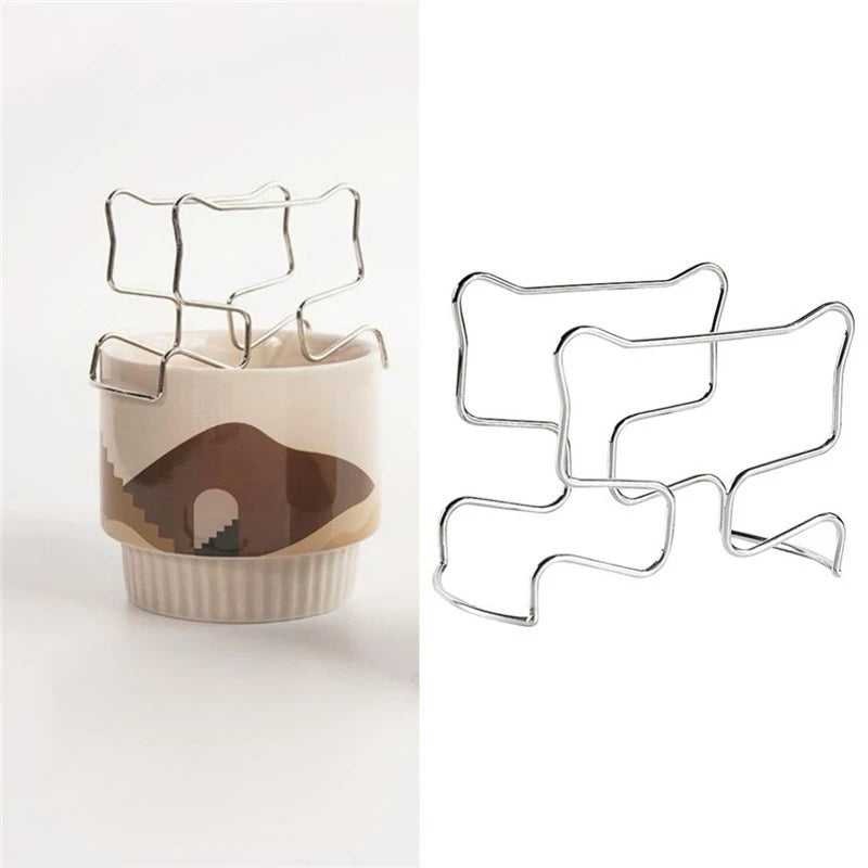 Stainless Steel Coffee Drip Bag Holder – Reusable, 1/3/5 Pack Coffee Drip Holder Babs