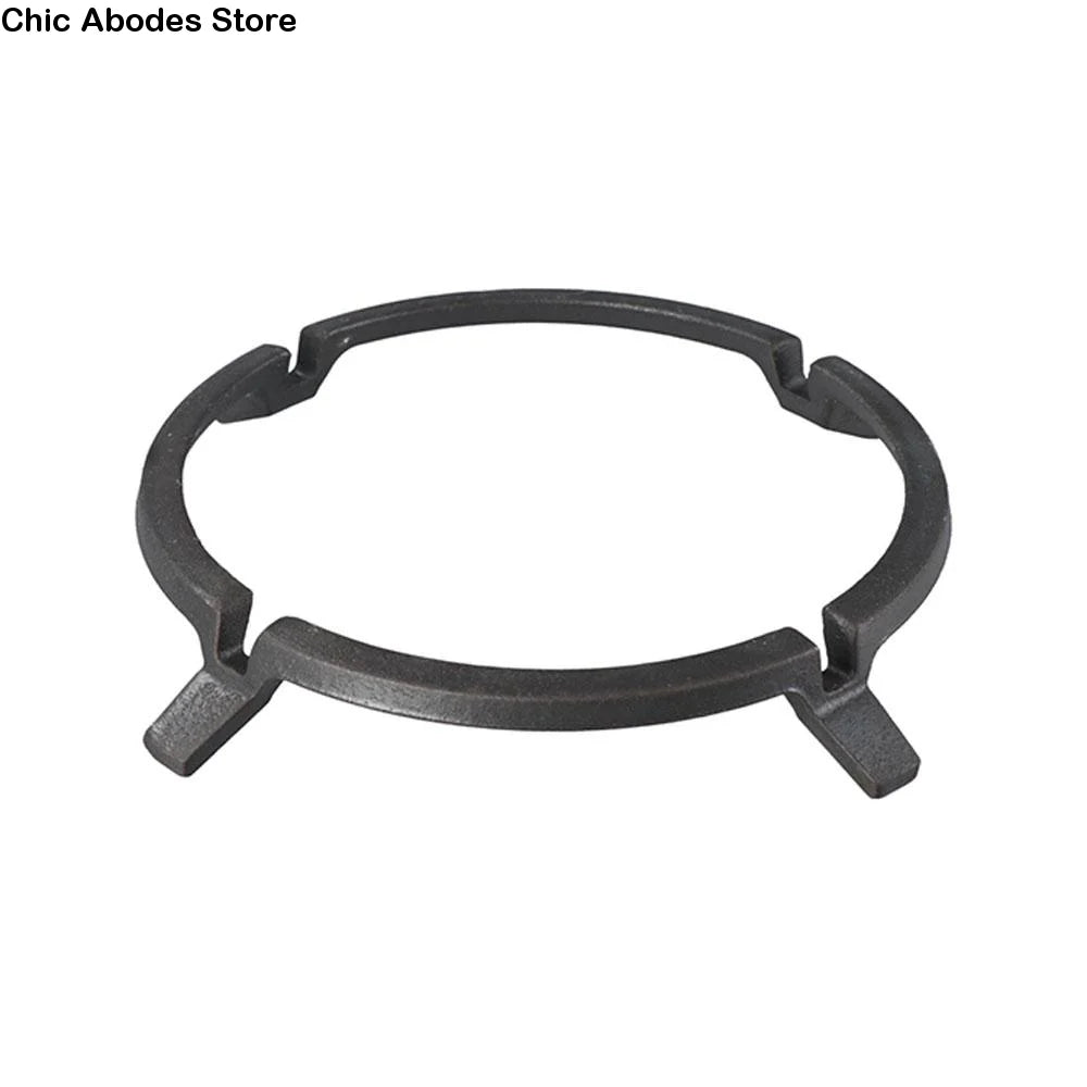 Carbon Steel Wok Ring Gas Stove Rack & Round Pot Stand Wok Ring Stand Babs