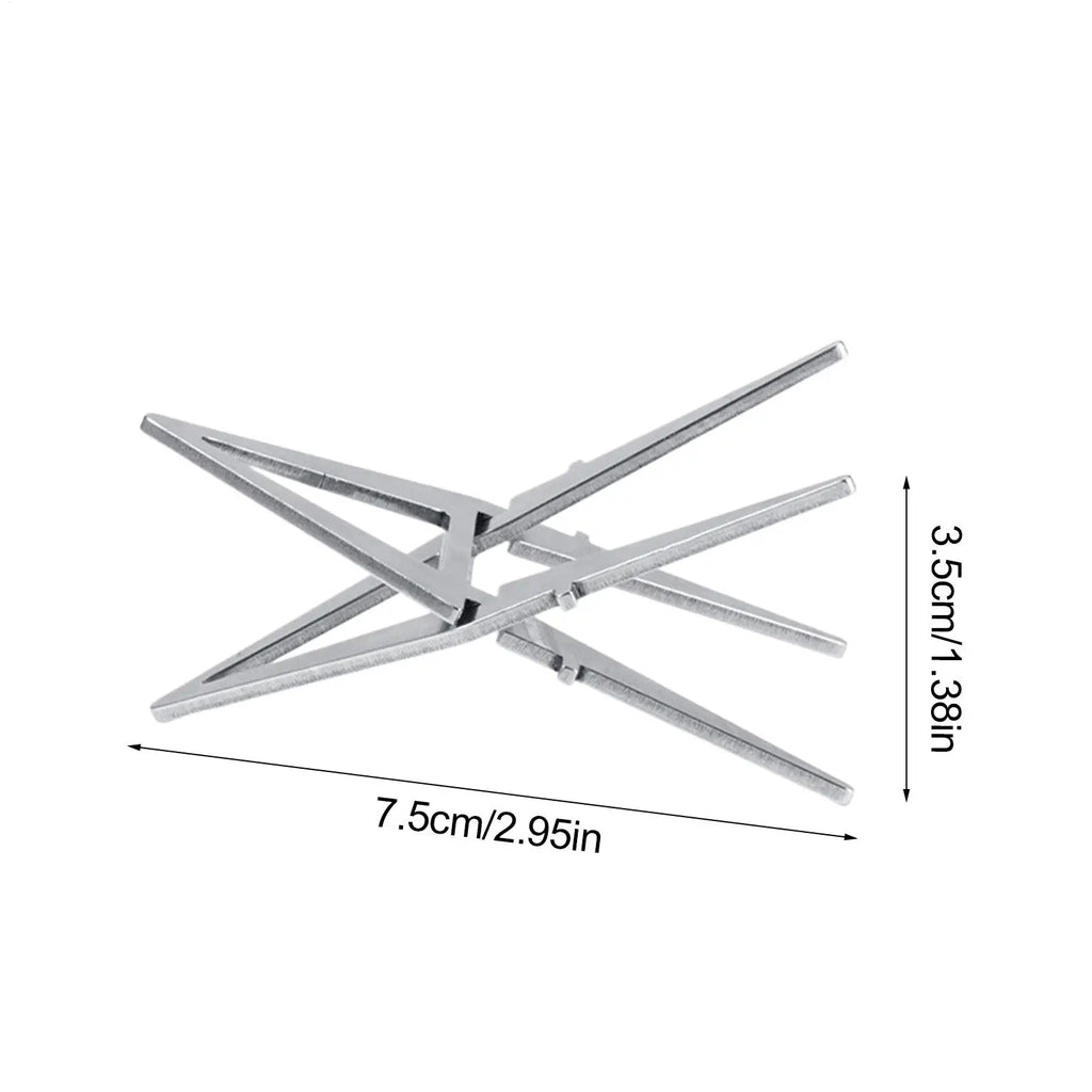 Stainless Steel Alcohol Stove Pot Stand for Camping & Hiking Camp Stove Bracket Babs