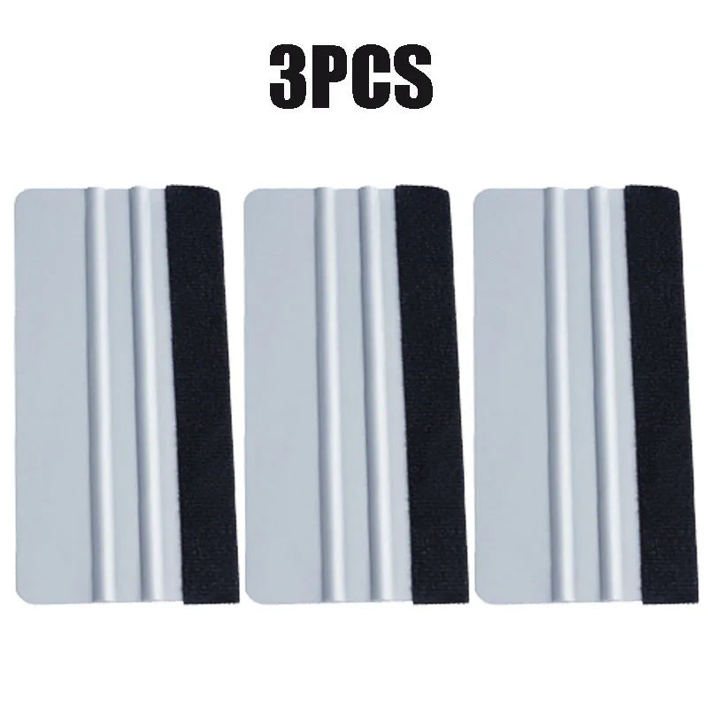 15cm Square Squeegee Scraper – Car Vinyl Wrap & Tint Tool Vinyl Wrap Squeegee Babs 3PCS 1