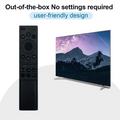 Universal TV Remote Control – Smart TV Replacement TV Remote Control Babs Black